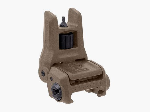 MAGPUL MBUS 3 FRONT SIGHT FLIP-UP ADJUSTABLE POLYMER FDE