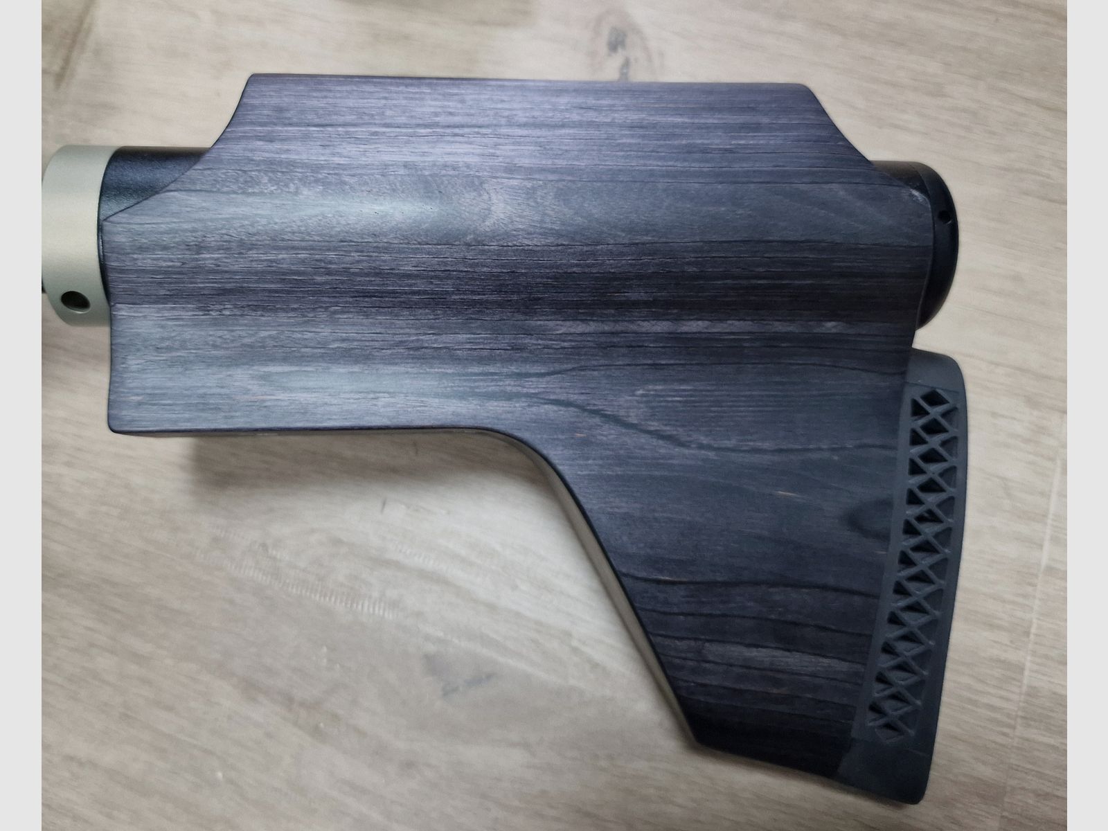 Schulterstütze und Griffe schwarz aus Holz für AEA Megalodon