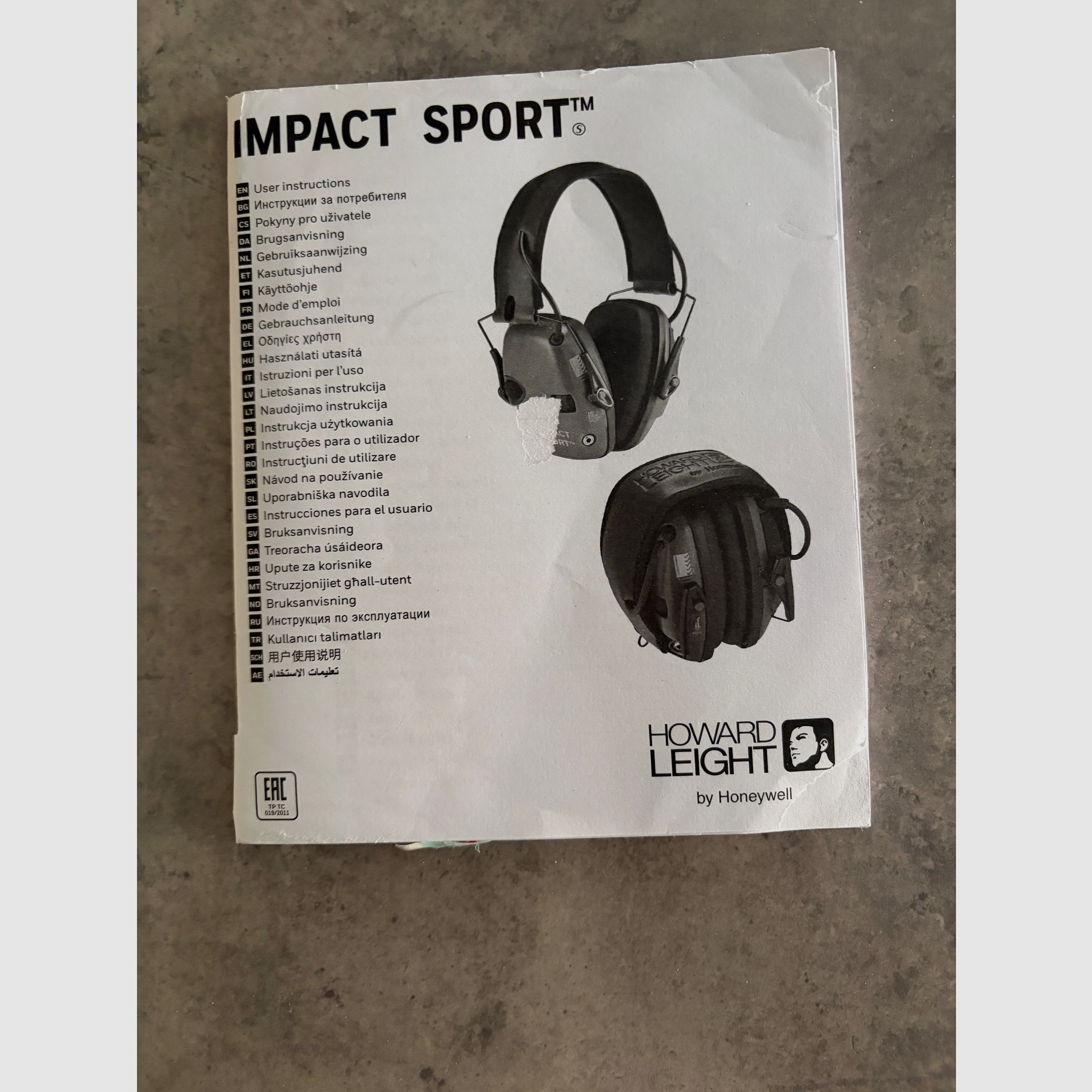 Honeywell 1013530 Howard Leight Impact Sport Ohrenschützer