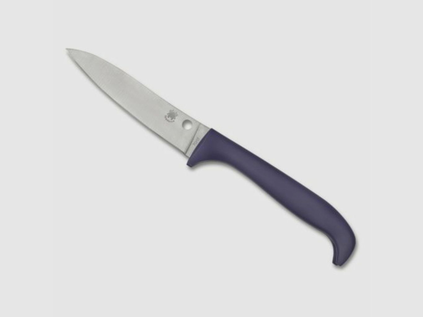 Nóż kuchenny Spyderco Counter Critter (Niebieski, Ząbkowany), zdjęcie 2 z 2