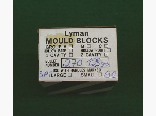 Lyman Kokille Kal.270