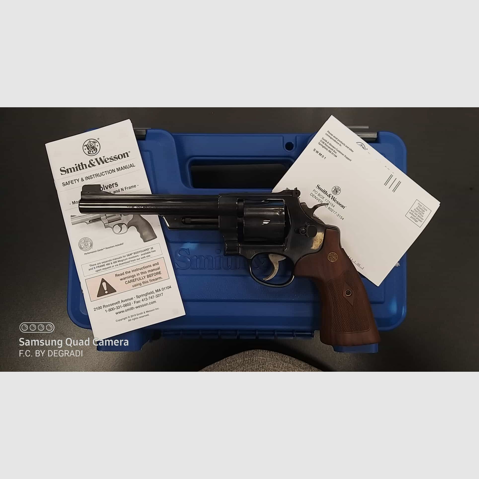 SMITH & WESSON MODEL 27-9 CALIBRE 357 MAGNUM, image 1 sur 4
