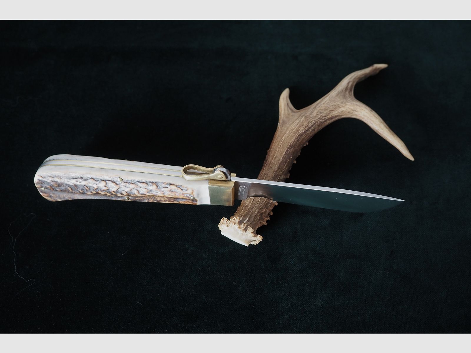 Otter Jagdtaschenmesser neu unbenutzt, Hochwertiges Qualitätsmesser mit interessanter Entriegelung