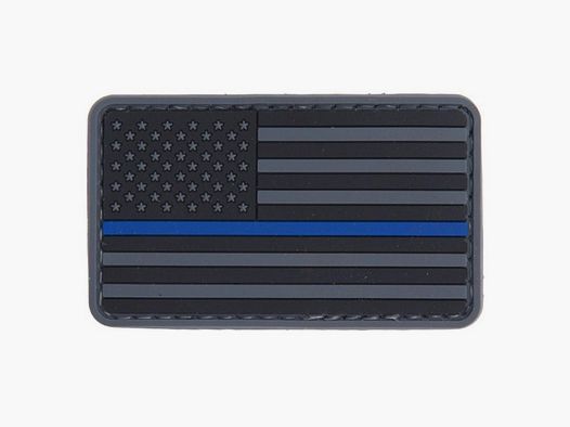 PVC Naszywka Lancer Tactical Flaga USA Niebieska Linia - Wytrzymała i Łatwa do Mocowania - Personalizacja i Szybka Identyfikacja