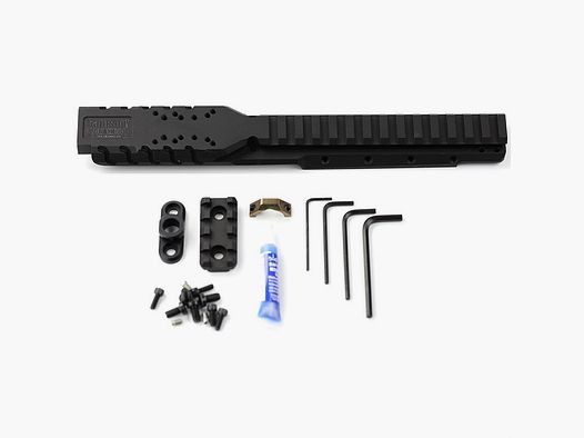SAMSON MANUFACTURING CORP RUGER® MINI-14® RUGER® MINI THIRTY® SAMSON MANUFACTURING CORP HANNIBAL RAIL FOR RUGER MINI-14 & THIRTY-2007/EARLIER BLACK