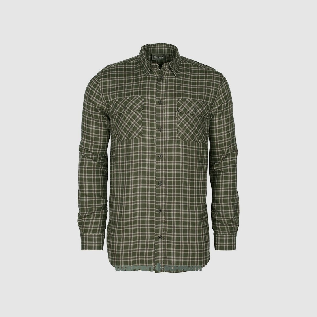 Pinewood Hemd Lappland  Mossgreen/ L. Khaki