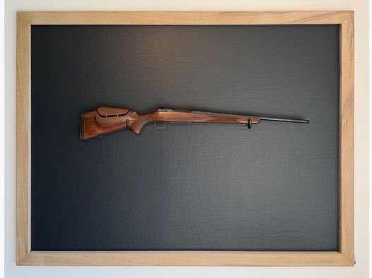 Linksschützen-Waffe: Schultz & Larsen M97-DL Kal. 6,5x55SE mit M14x1 Gewinde & höhenverstellbarem Schaftrücken