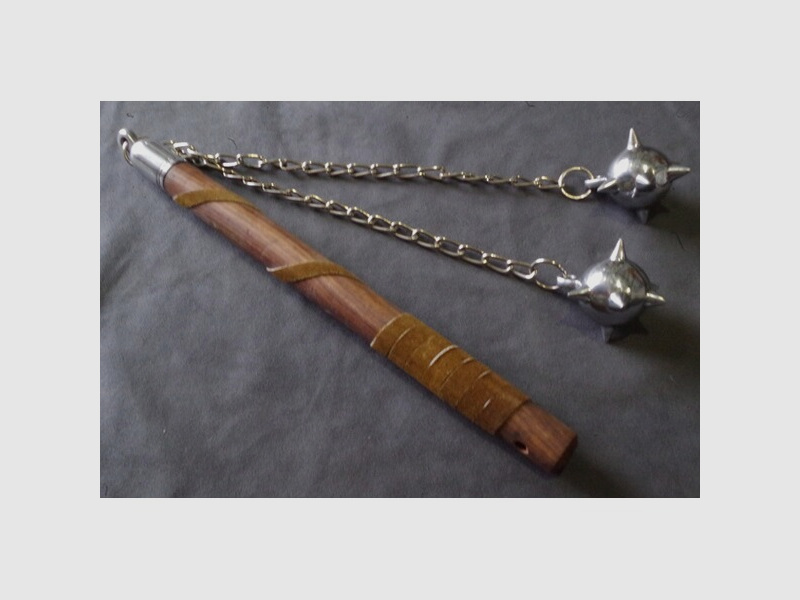 Morgenstern Ritter mit 2 Leichtmetallkugeln in edler Optik