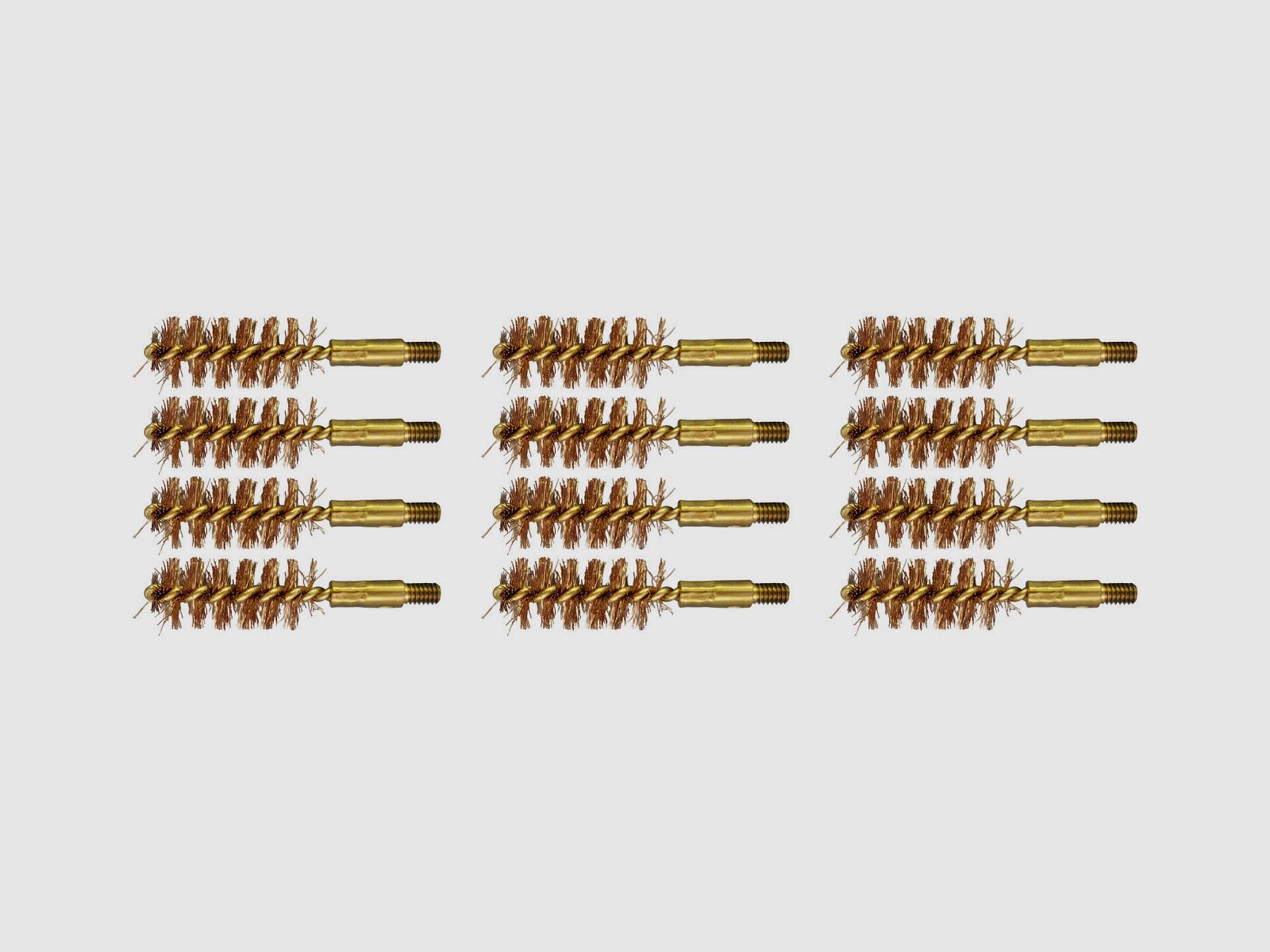 12 szczotek mosiężnych 12,7 mm pistolet