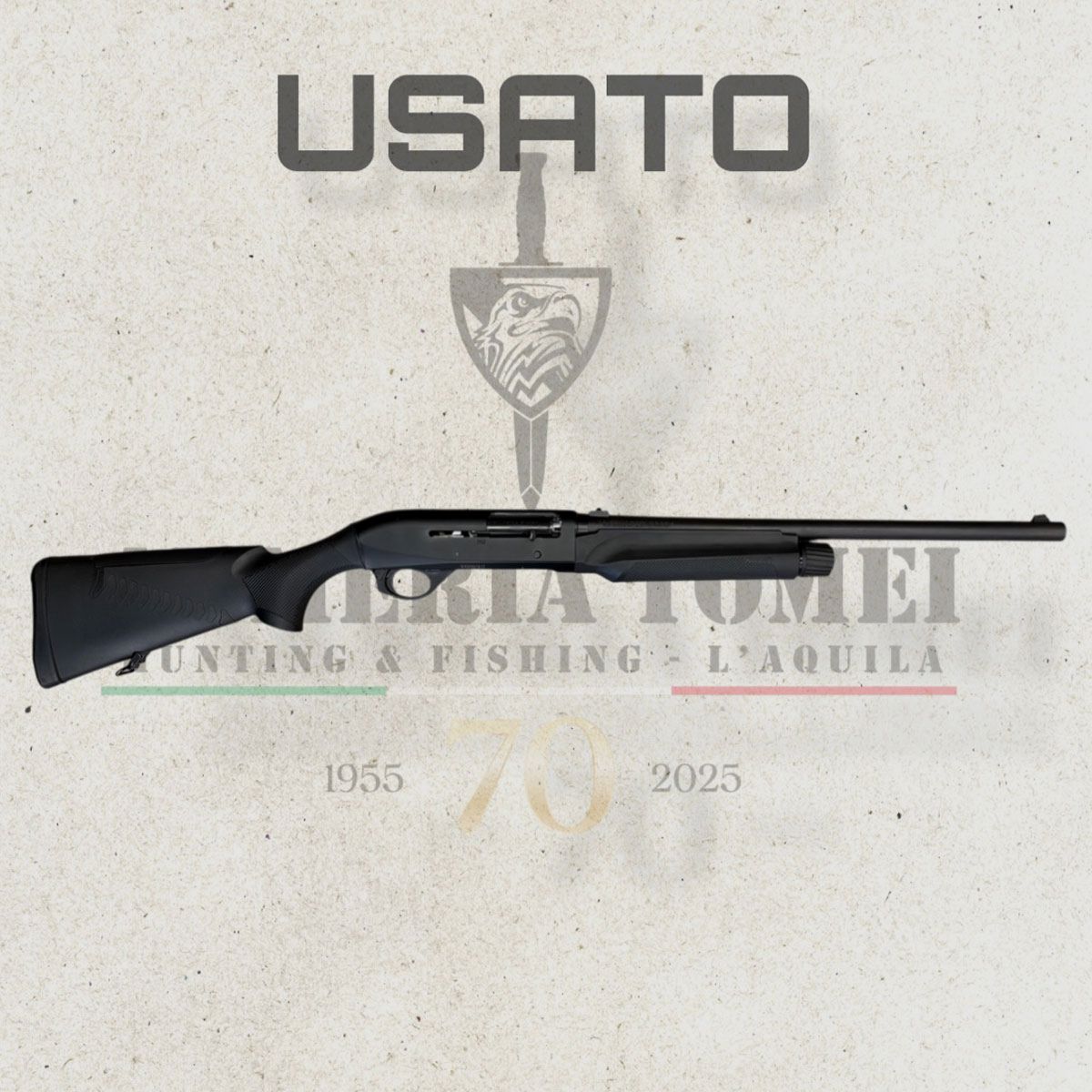 USATO – FUCILE SEMIAUTOMATICO – BENELLI MOD. M2 cal. 12, immagine 1 di 5