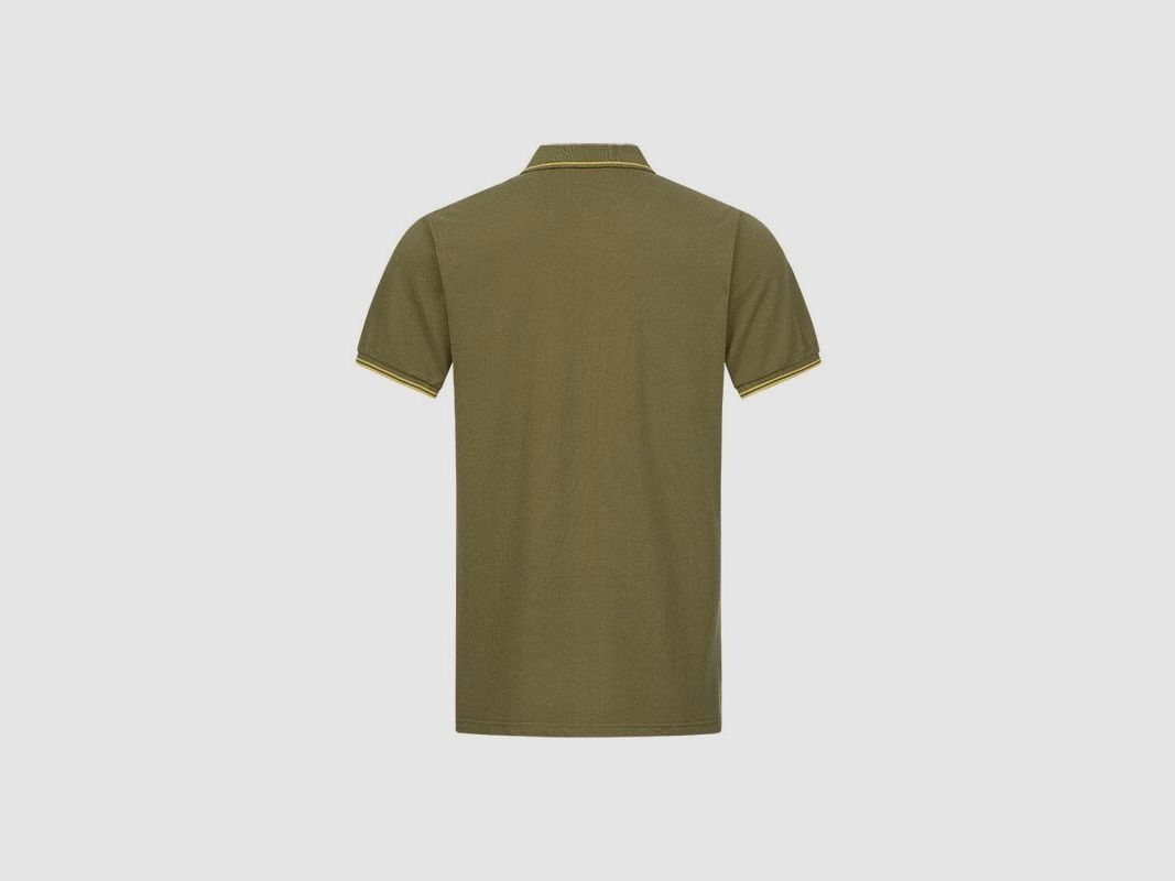 Camisa Polo Blaser 22 Verde Oliva Oscuro