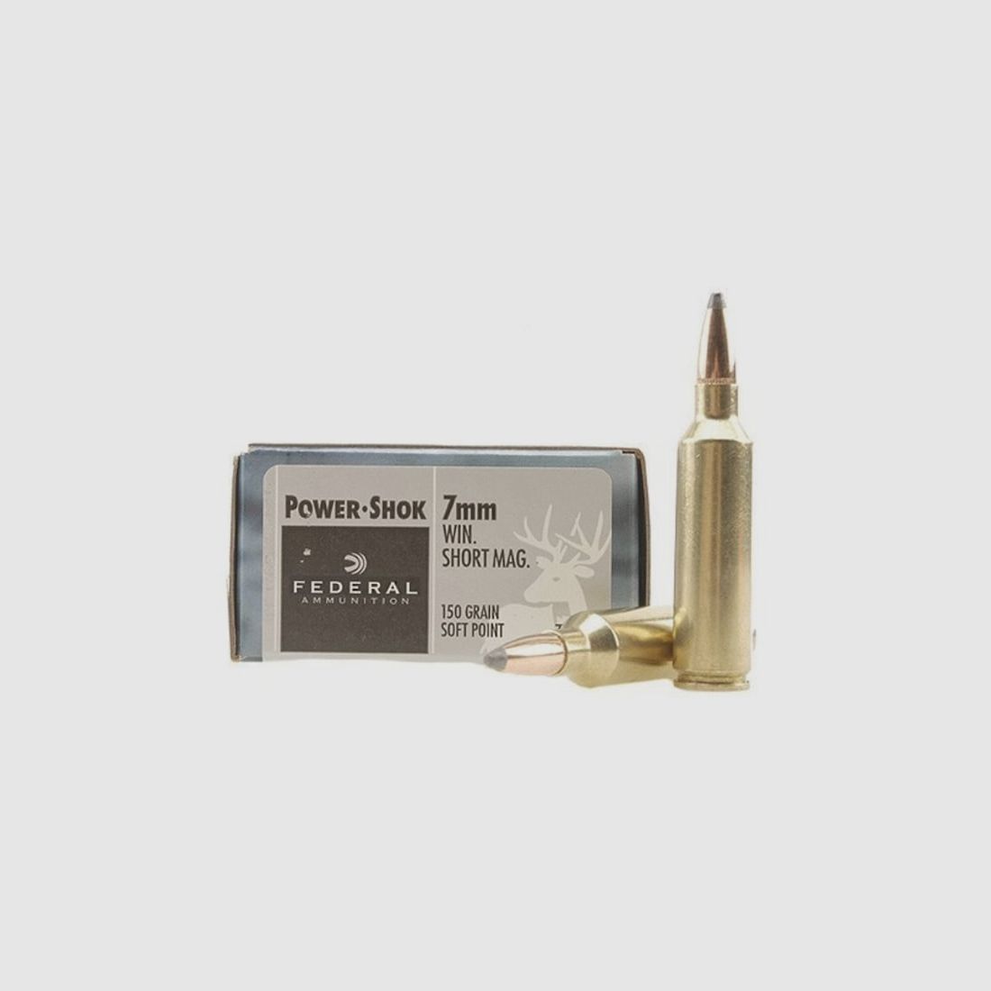 Federal Power-Shok 7mm WSM 150GR JSP 20 Patronen