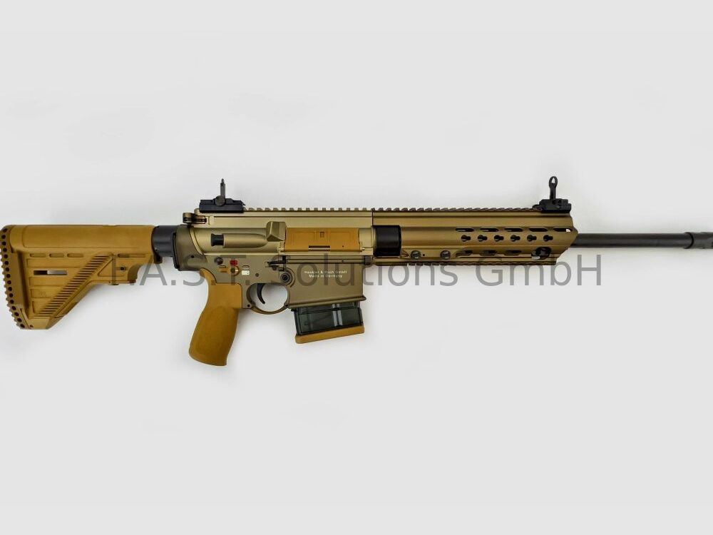 Heckler & Koch HK SLB MR308, A3 version, 16.5", sand color .308Win
