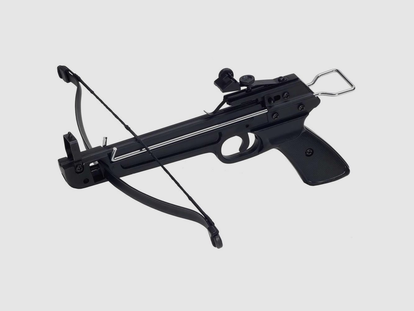 Pistola de ballesta de 50 lbs incluyendo cinco flechas