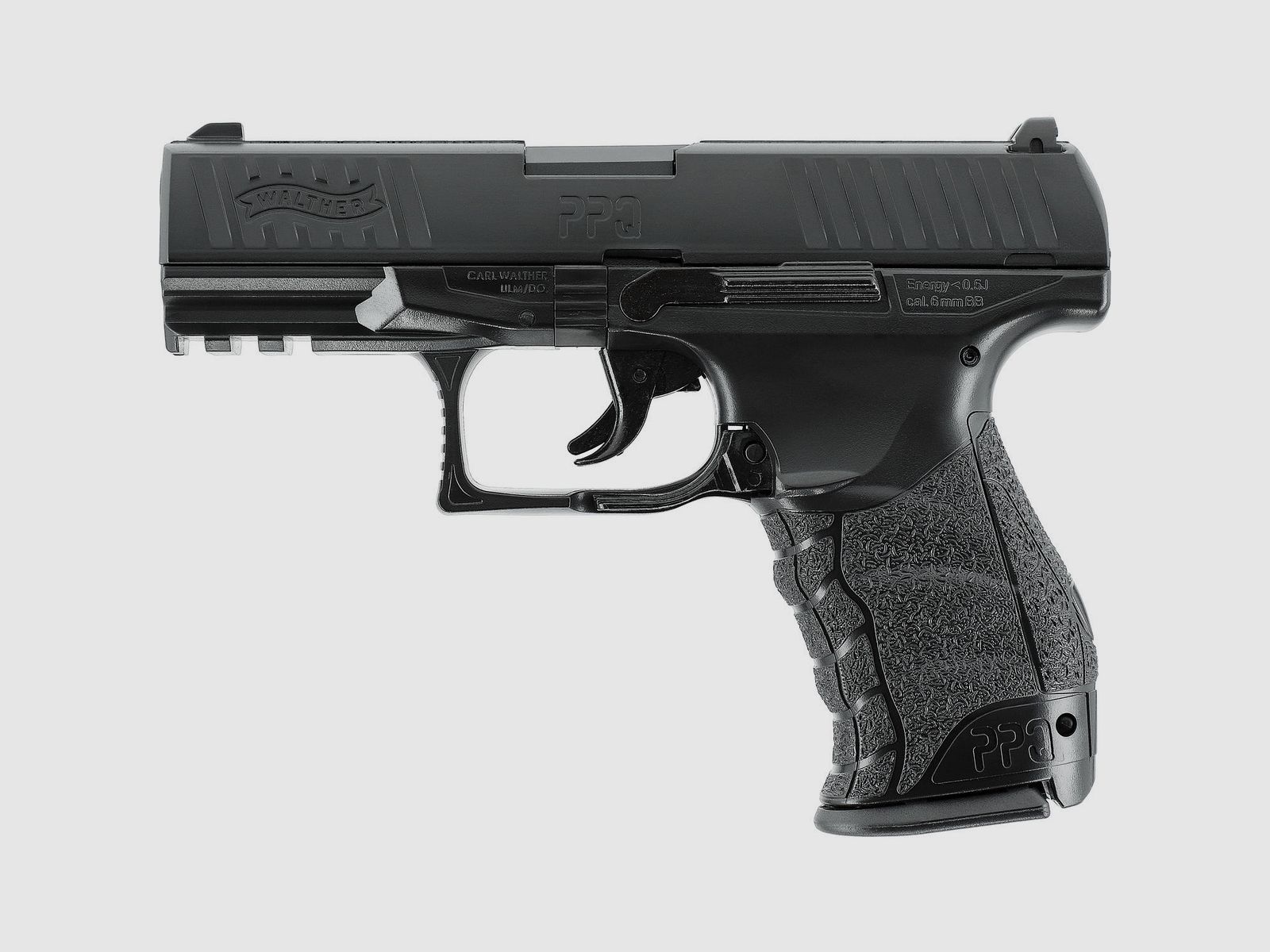 Walther PPQ, < 0,5 J, Federdruck