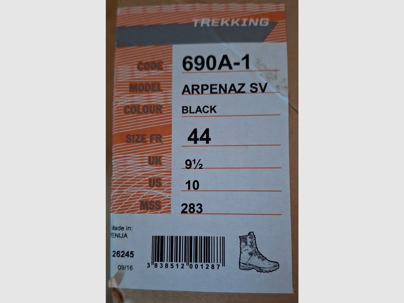 Alpina Tactical Arpenaz SV Militärstiefel Neu...!