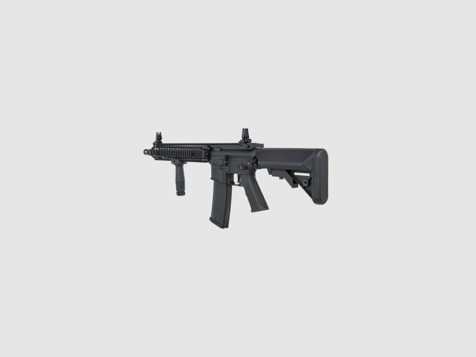 SA Daniel Defense® MK18 Block II (SA-P26 PRIME™ Aster II ETU BLDC™) Rifle Airsoft Libre a partir de 18 - Negro -F-