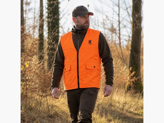 Sicherheitsweste Browning orange EPI hohe Sichtbarkeit