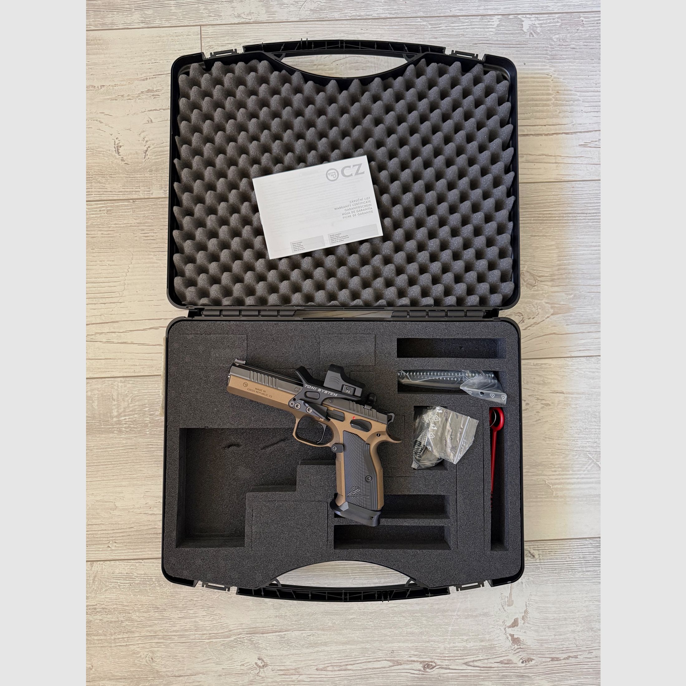CZ TS2 Deep Bronze 9mm Luger, Bild 1 von 4