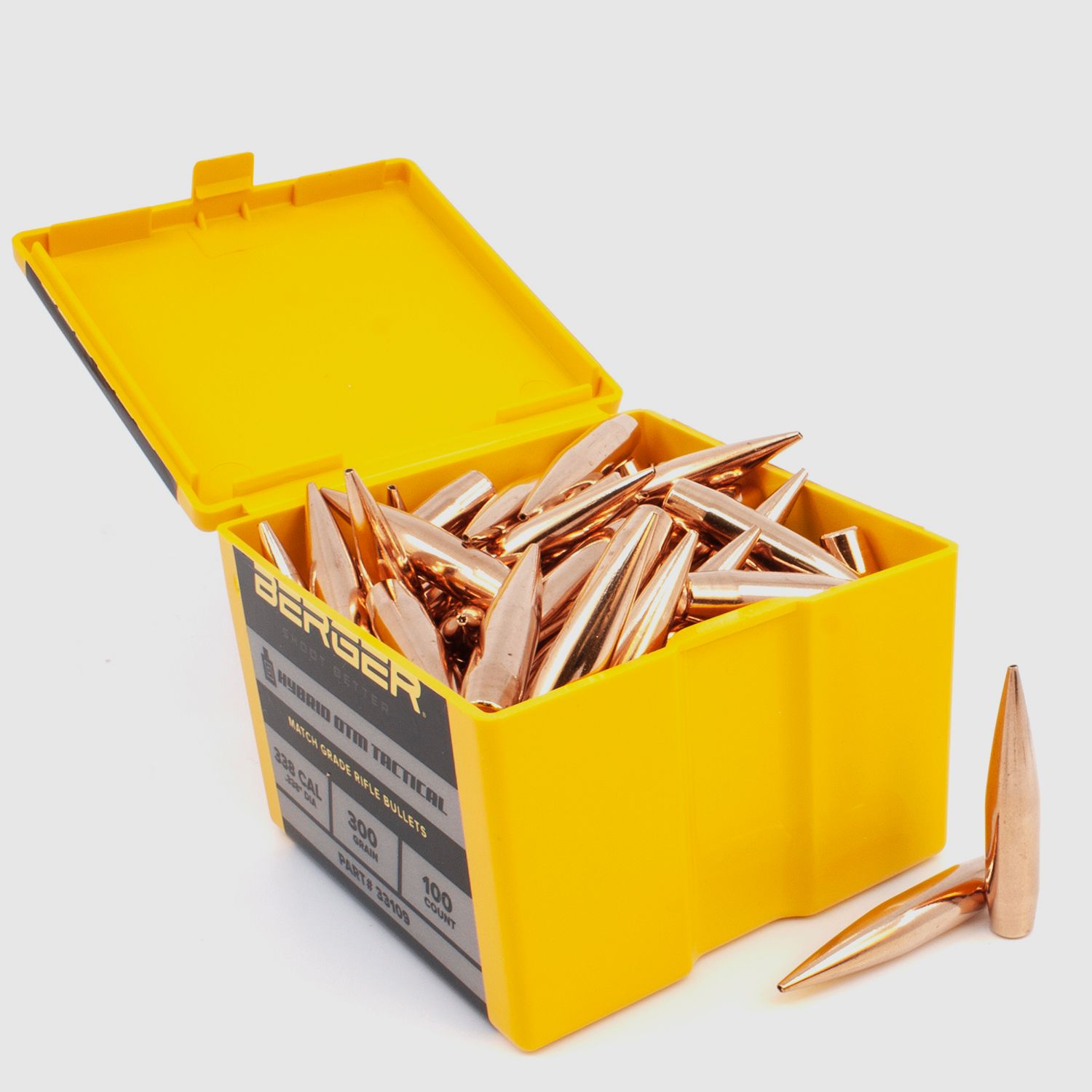 Berger Kogel .338 Hybrid OTM Tactical 300GR 100 Stuks