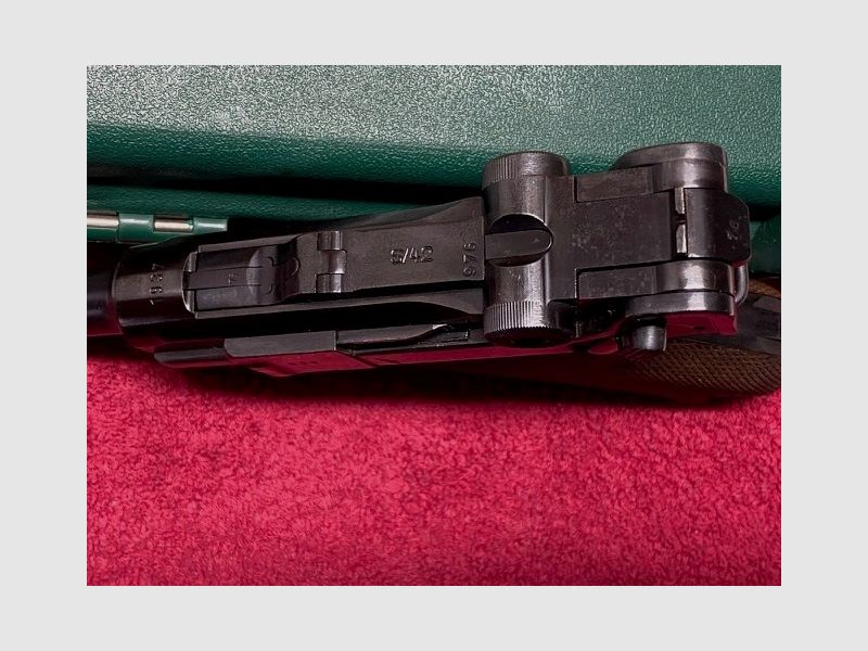 Liquidation of my collection: Mauser Pistol P 08 (S/42) – Yr. 1937, image 4 of 4