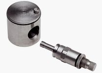 Cilindro de pistola Hornady pequeño con inserto para dispositivo de llenado de pólvora / rotor y ensamblaje de medición