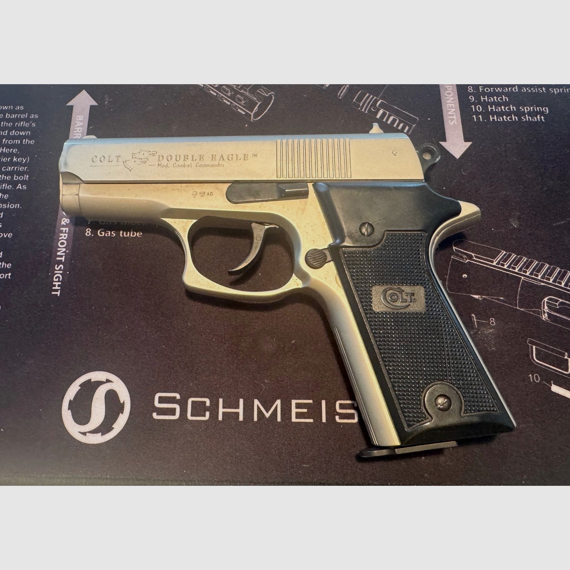 SSW Colt Double Eagle Compact Pistol Stainless 9mm P.A.K.