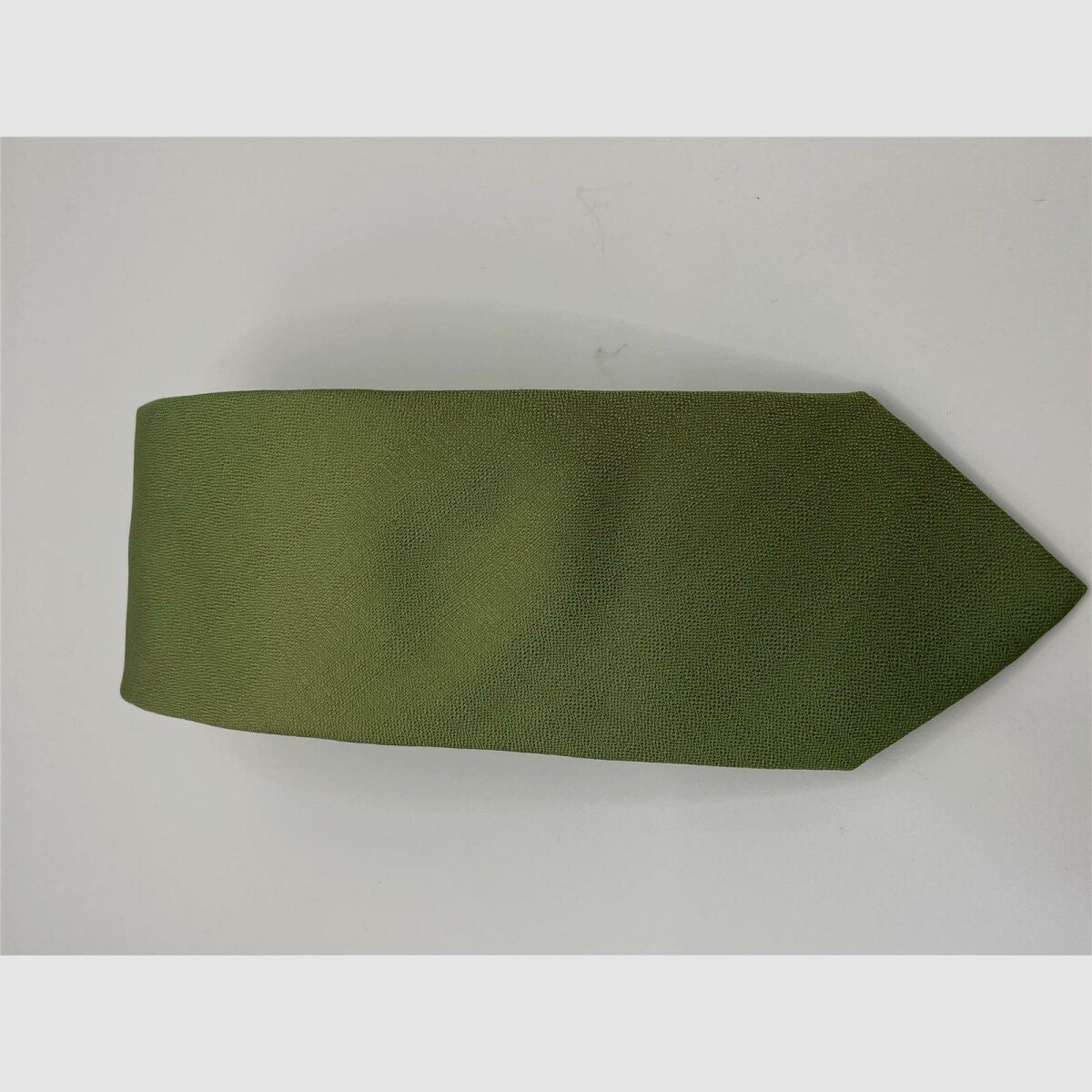 Cravatta verde motivo senza motivo