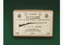Replika Cajas de cartuchos .40Caliber 40-110x3-1/4Cuello