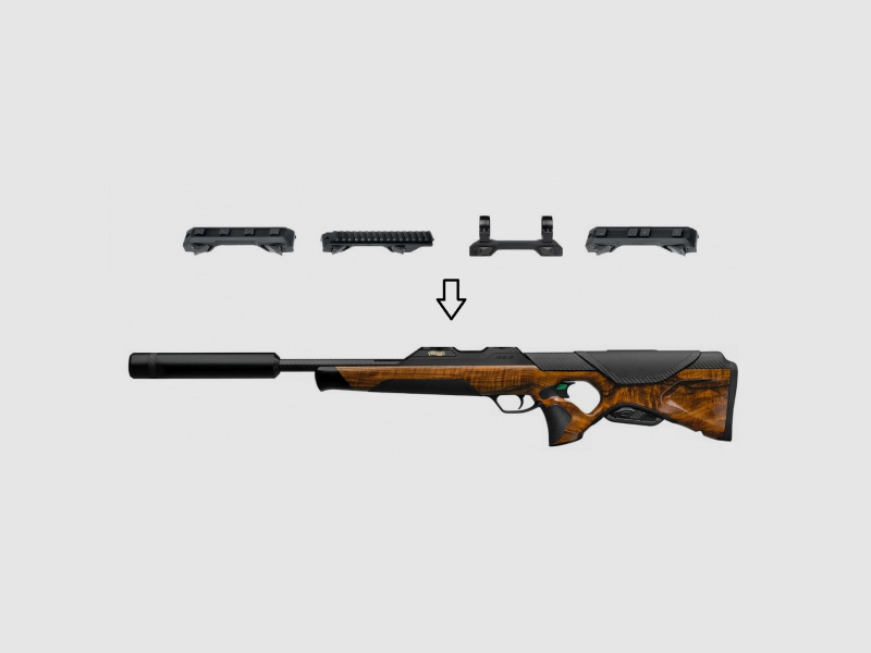 Walther RS3 Heritage Sevenstar avec silencieux - carabine à répétition