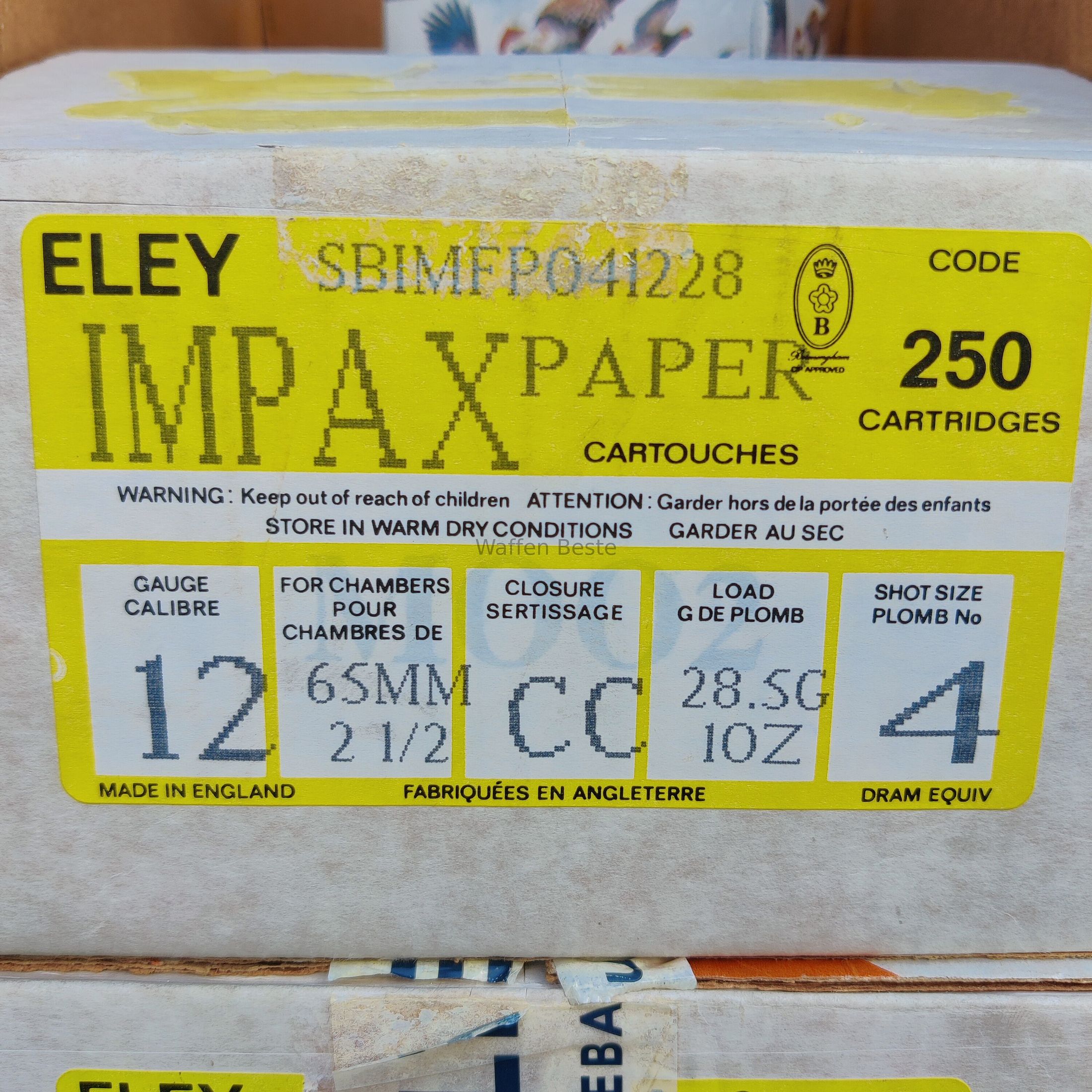Eley Impax Paper 3mm