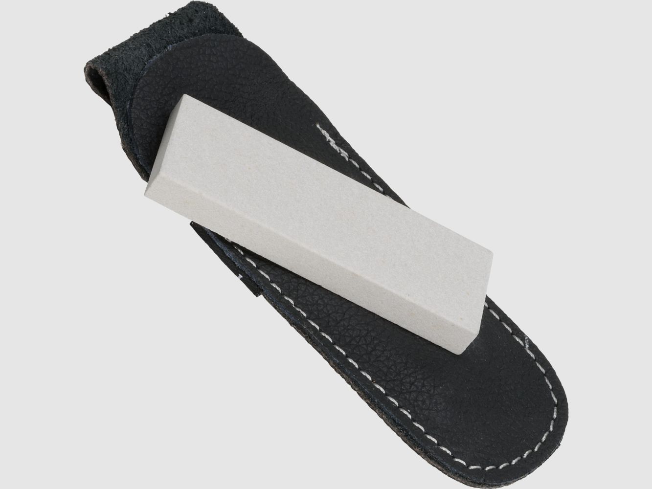 Arkansas Abziehstein klein mit Etui Wetzstein Schrfstein