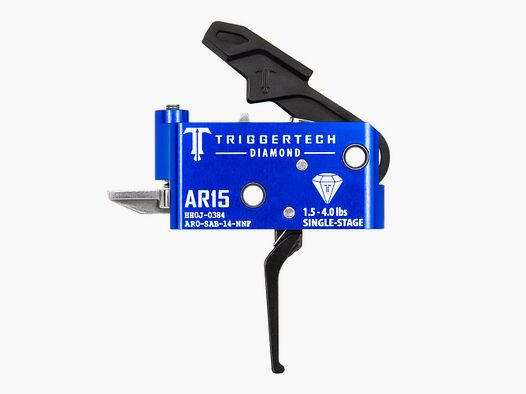 AR15 – Single-Stage Diamond Black Straight Flat