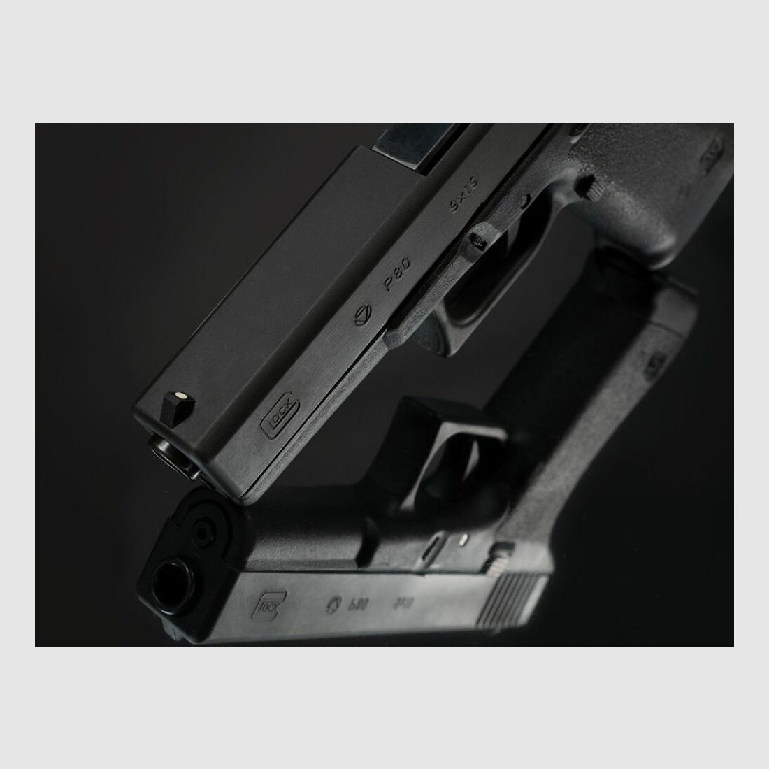 Glock Sondermodell 40 Jahre P80 Pistole Glock 80 im Kaliber 9mm Para (9x19) Inkl. Zubehör