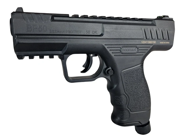 2x Pistola para bolas de goma y pimienta BEEMAN Protect BP50 Combo cal. .50, 8 disparos CO2-12g (BP50C), imagen 5 de 84