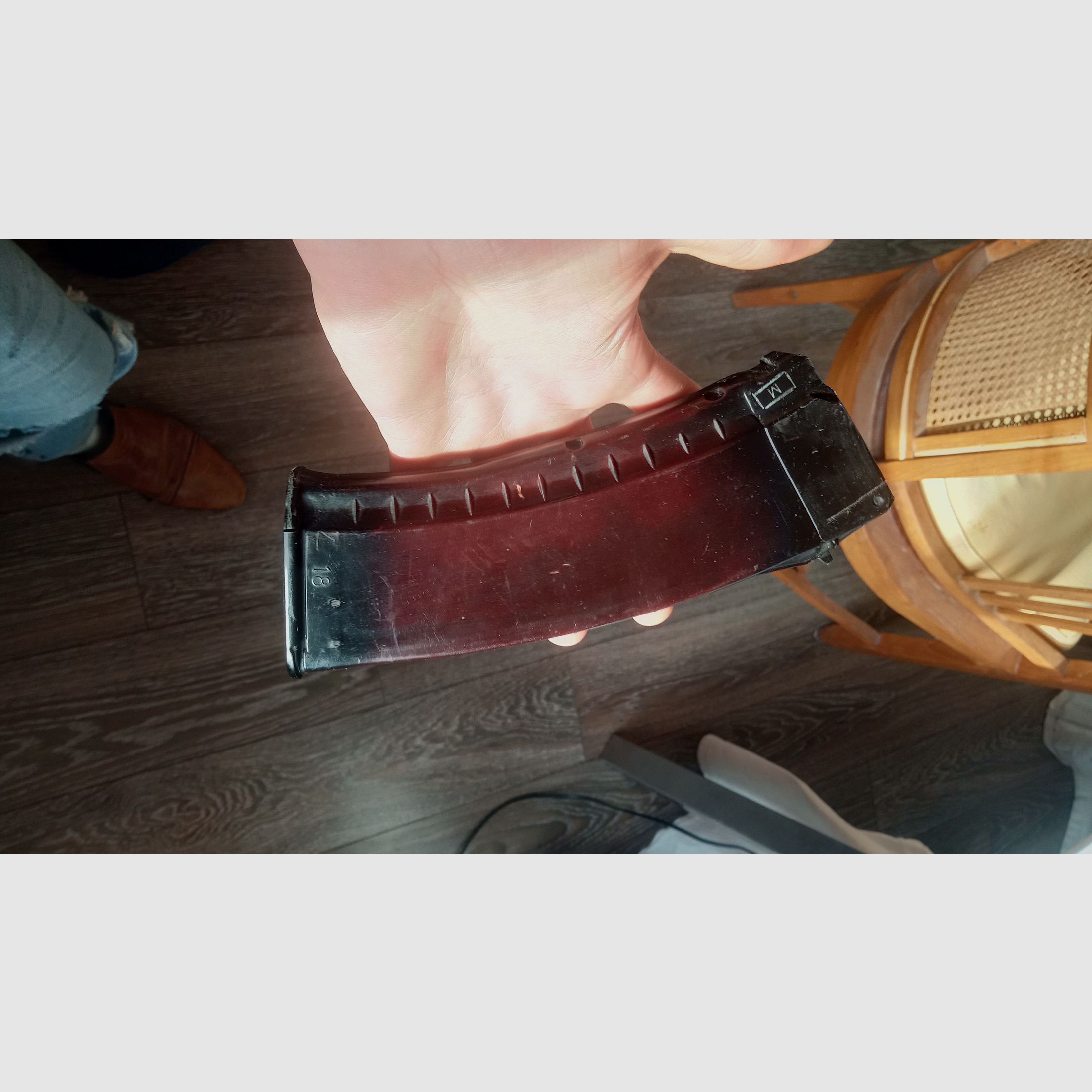 Caricatore decorativo russo AK74 Tula Plum (inservibile/disattivato) // URSS / Yunker