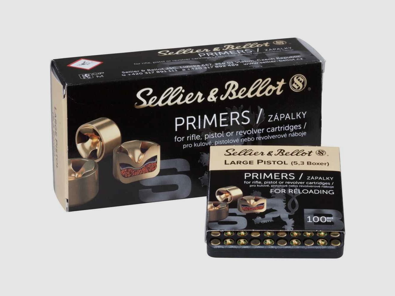 Ontstekers Large Pistol Sellier & Bellot