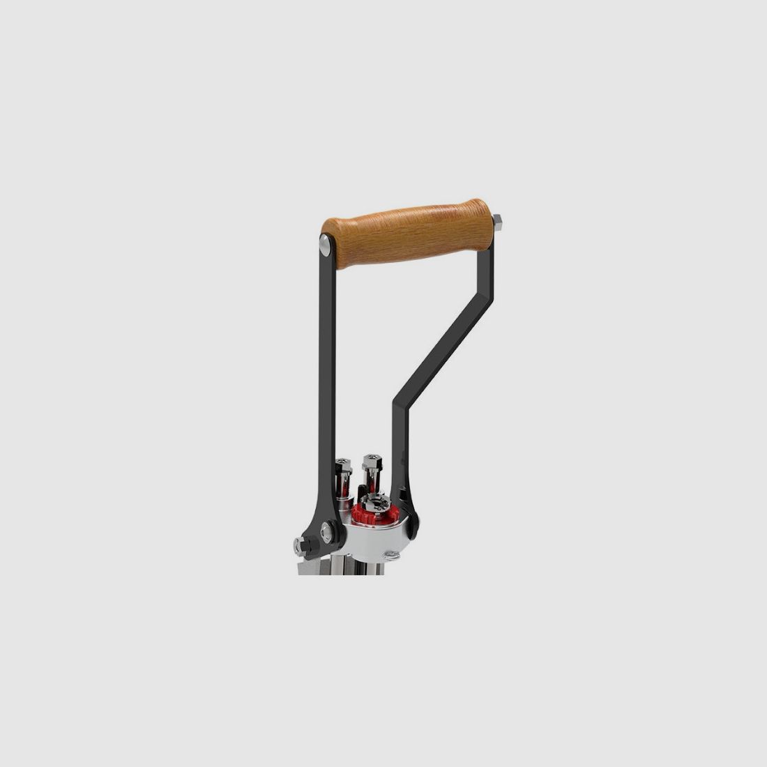 Rolhandgreepset voor Lee APP pers – Comforthandgreep + stalen hefboom
