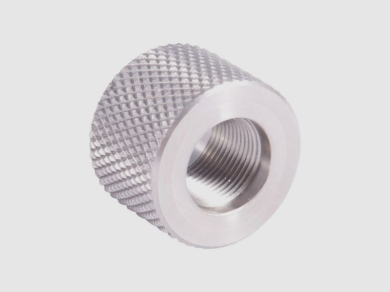 YANKEE HILL MACHINE CO., INC. .920 BULL PROTETTORE FILETTATO 1/2-28 ACCIAIO INOSSIDABILE, immagine 2 di 4