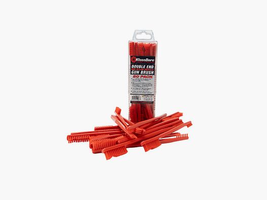 Spazzola in nylon doppia faccia rossa 20 pz