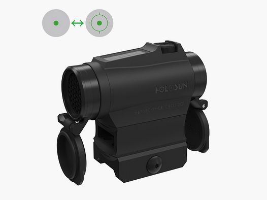 Holosun HE515C-M-GR Green Circle Dot Micro Red Dot Solar