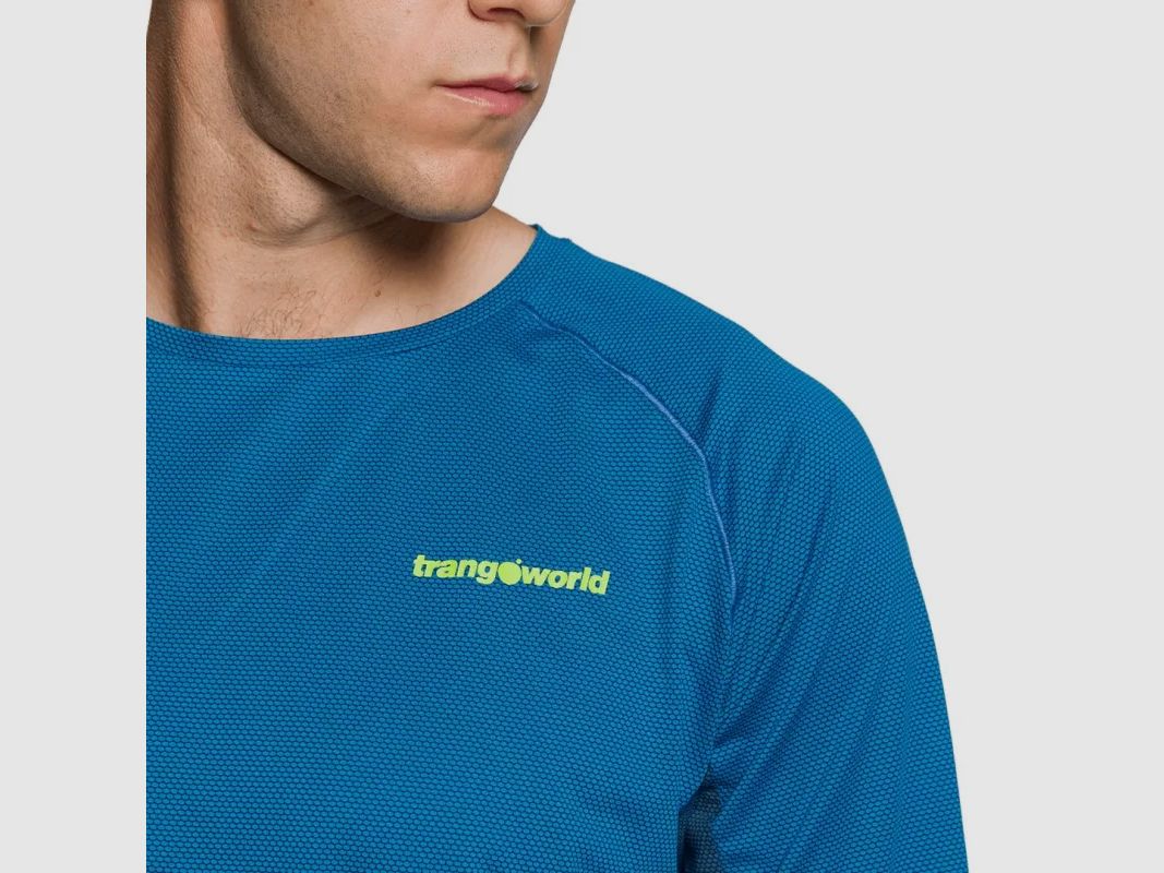 Trangoworld T-SHIRT RIMONT BLAU/DUNKELBLAU, Bild 4 von 5