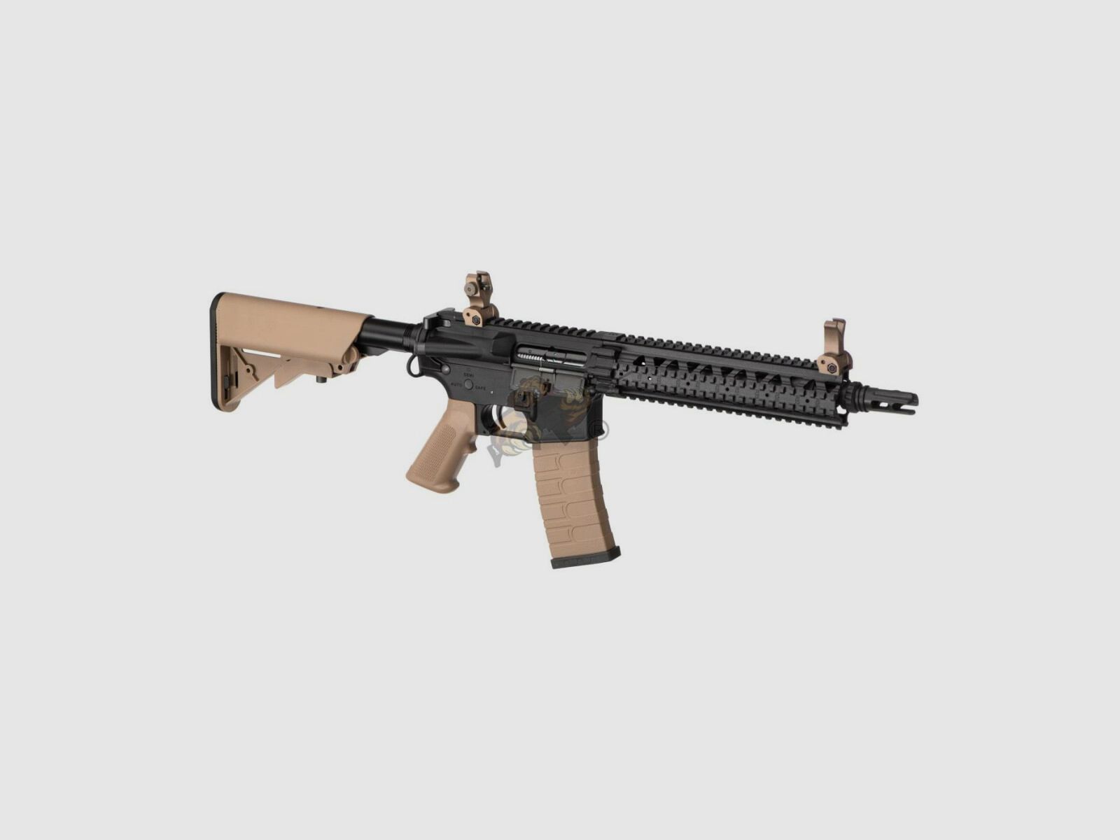 G&G CM18 Mod1 long RIS/Rail Cover Black/FDE Airsoft Rifle free from 18 years