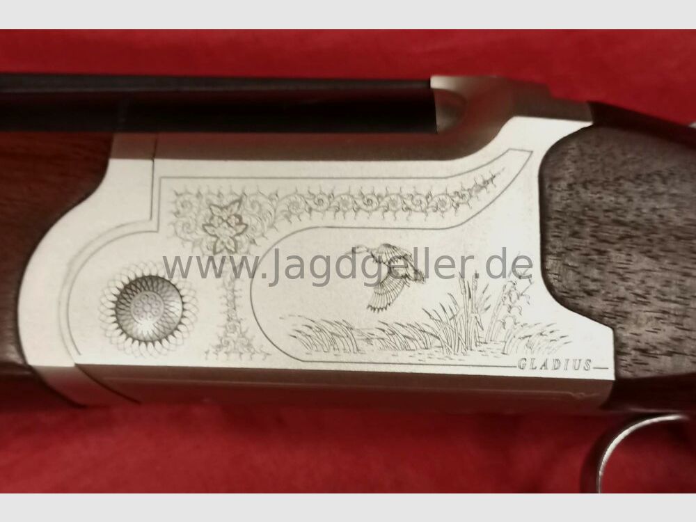 Gladius Bockdoppelflinte Einabzug Wechselchokes Kaliber 12/76