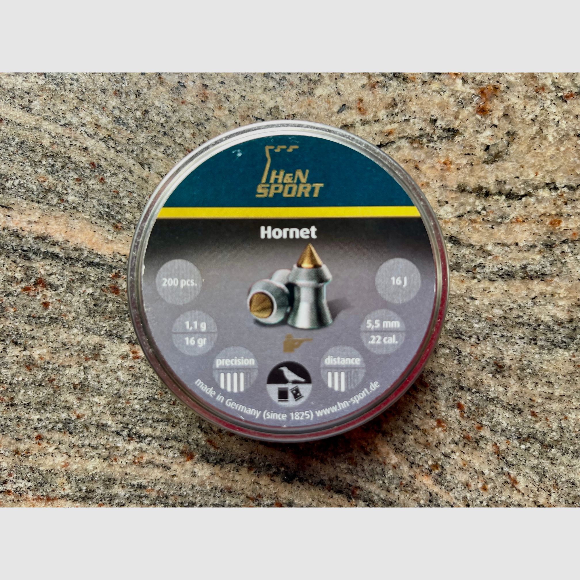 ☀️WEIHRAUCH - HW 45☀️ Weihrauch Zielfernrohr 2x20 * 1.000 Stk. Hornet Luftgewehrkugeln Kal. 5,5 * gepolsterter Kunststoffkoffer, Bild 5 von 5