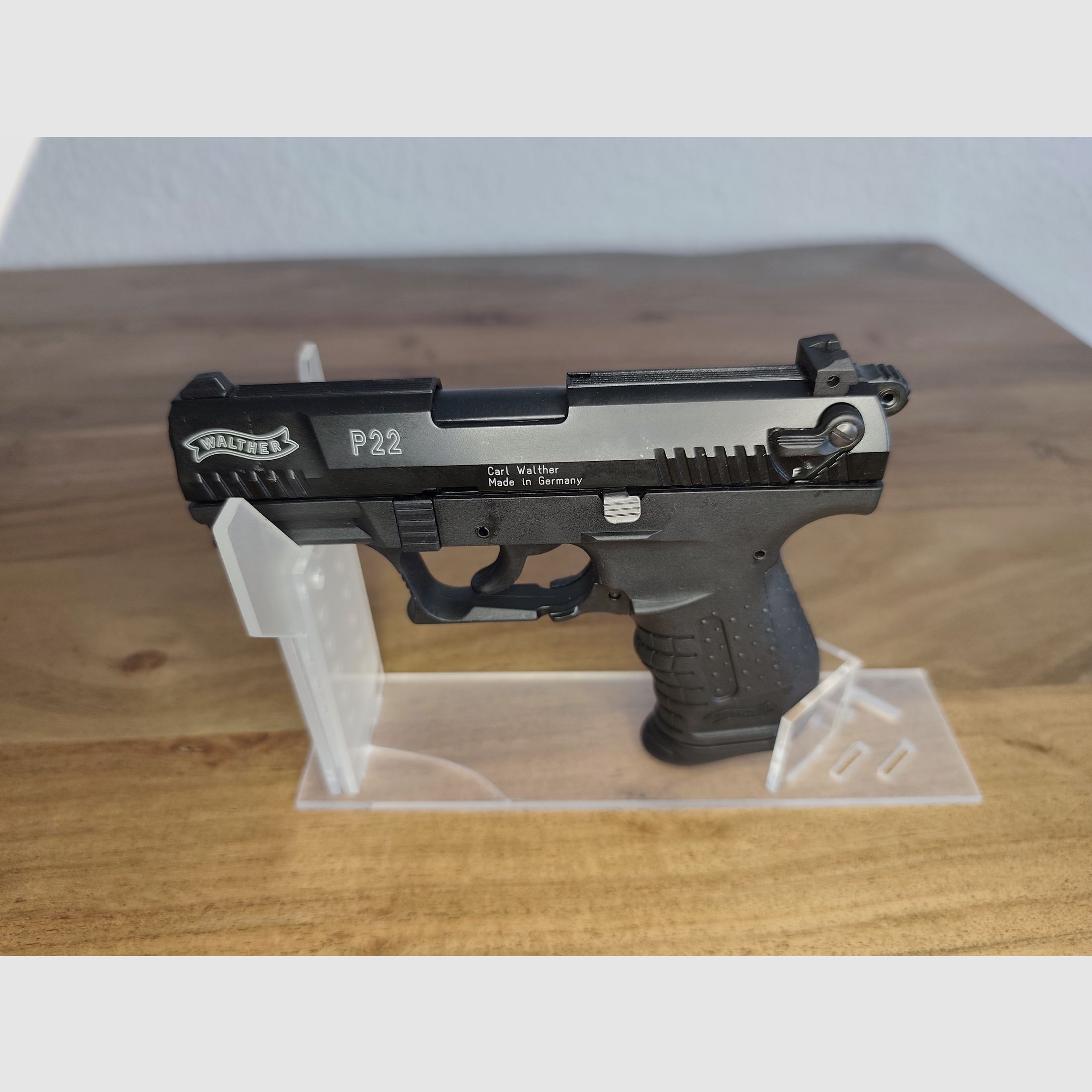 UMAREX Walther P22 9mm P.A.K, black Neu!