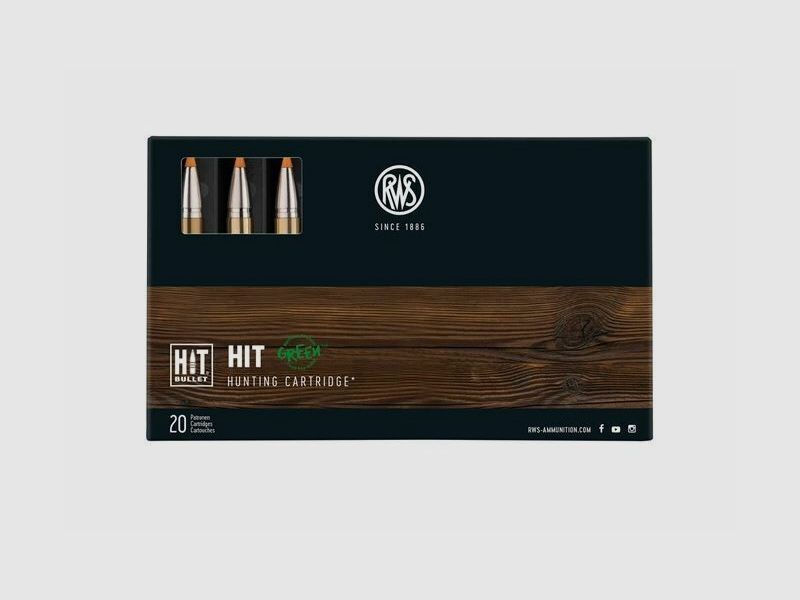 RWS HIT 30-06 bleifreie Jagdmunition