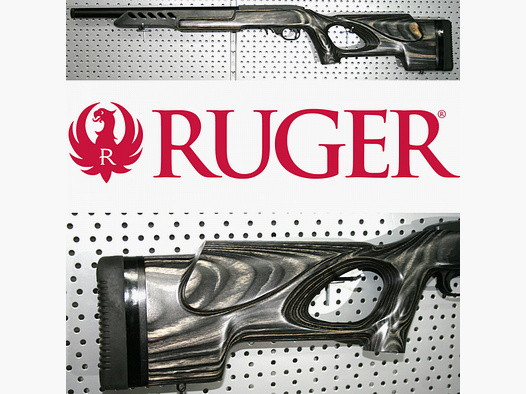 RUGER 10/22 Target Lithe Thumbhole SELBSTLADEBÜCHSE .22l.r./lfb Schichtholz/Lochschaft+Gewinde 1/2''