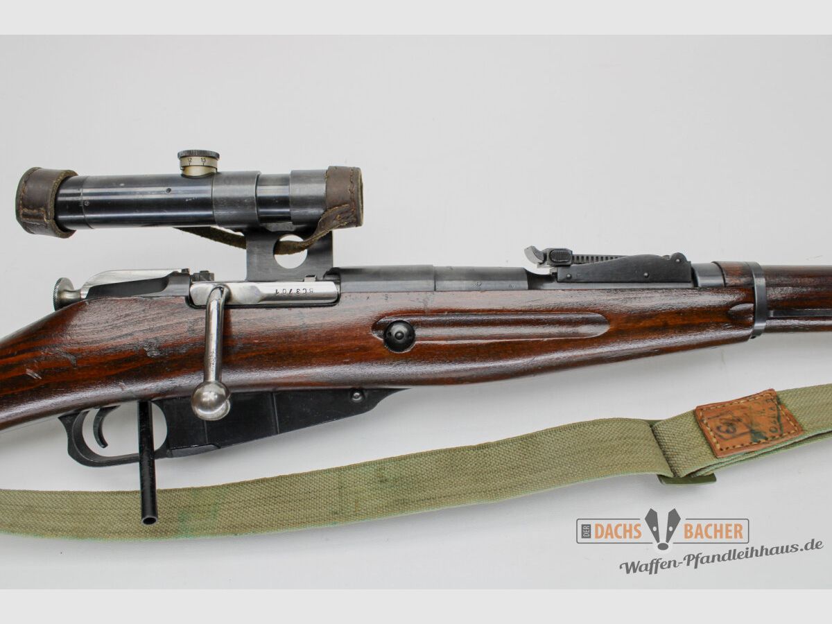 Rep. Büchse Mosin Nagant 91/30 Hungary von 1953 Kal. 7,62x54R mit Zielfernrohr