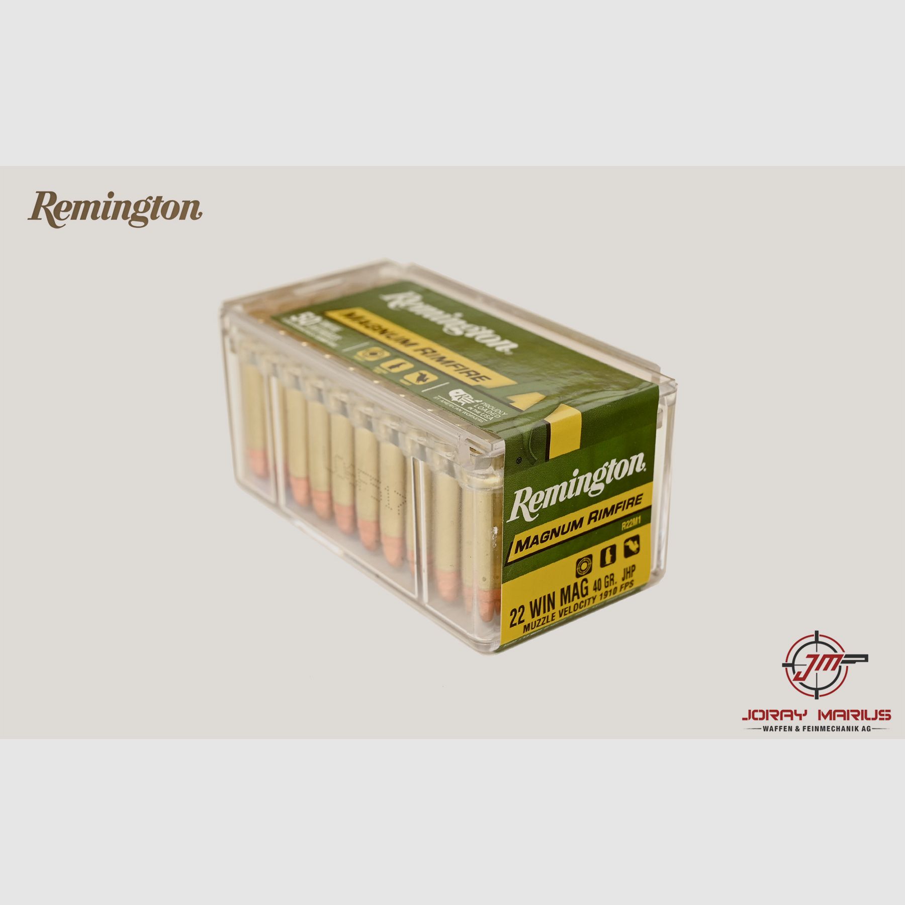 .22 Magnum Remington Magnum Rimfire 40gr JHP